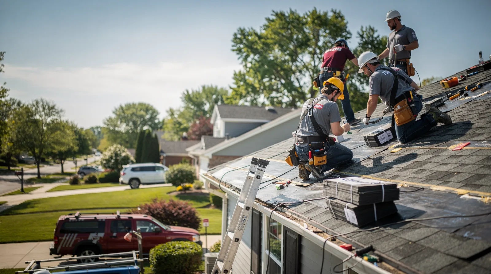 Roof Repair in Bonnie, IL around you